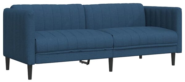 2dílná sedací souprava modrá textil 3209244