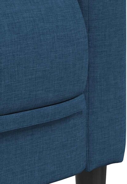 2dílná sedací souprava modrá textil 3209244