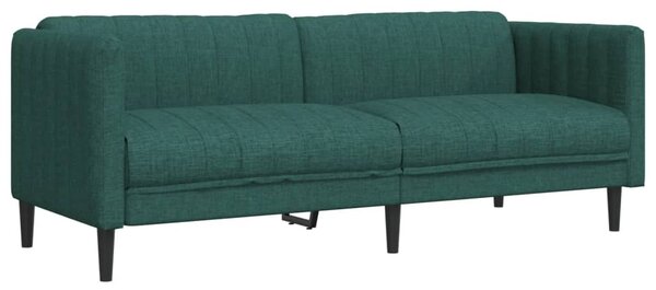 2dílná sedací souprava tmavě zelená textil 3209242