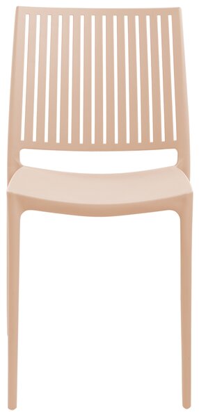 Sada 4 zahradních židlí ILLUMANI Pískově béžová