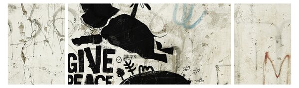 Obraz - Slon nad zemí (170x50 cm)