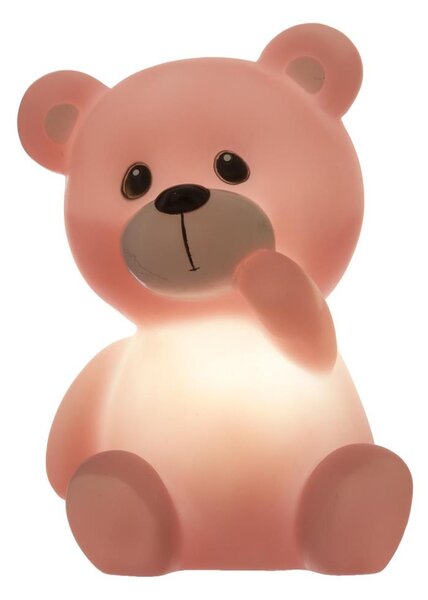 Atmosphera - LED Dětské noční světlo TEDDY LED/3xLR44 růžová