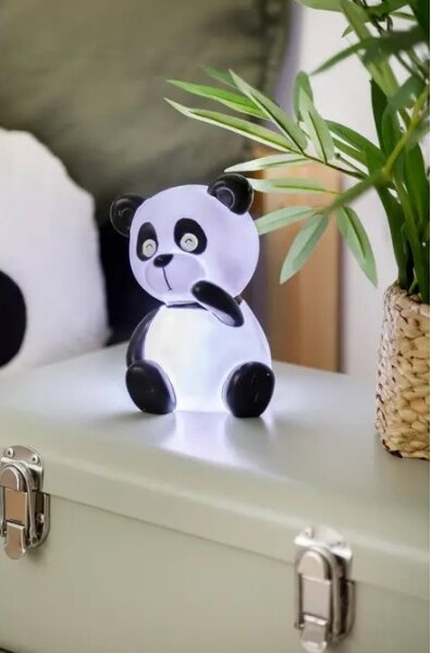 Atmosphera - LED Dětské noční světlo PANDA LED/3xLR44