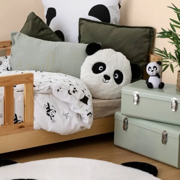 Atmosphera - LED Dětské noční světlo PANDA LED/3xLR44