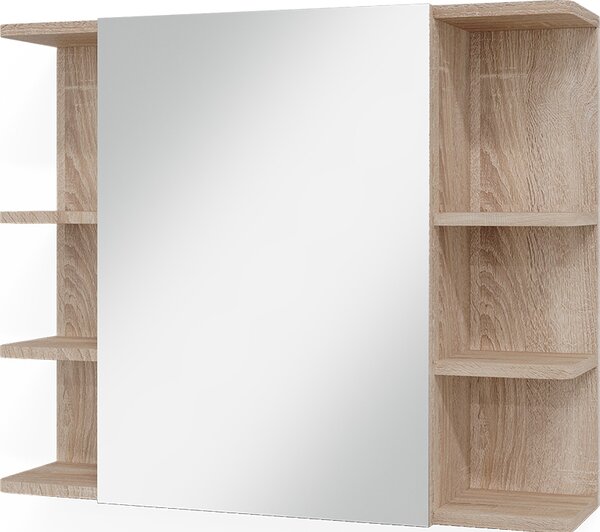 Koupelnová zrcadlová skříňka Vicco Fynn Sonoma 79.6 x 64 cm, Model 40067