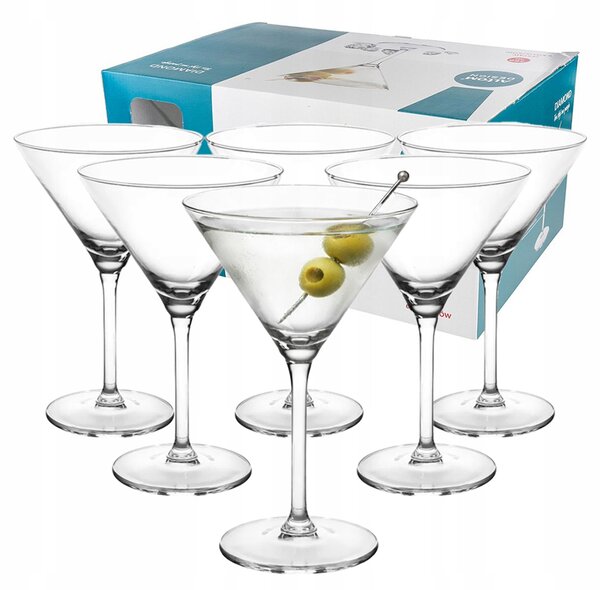 Skleničky na martini Altom Design Diamond 260 Ml 6 ks