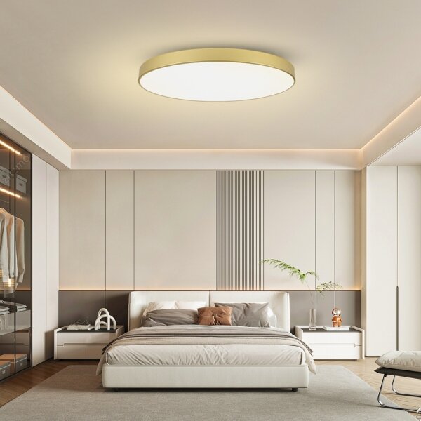 Brilagi-LED Stropní svítidlo POOL LED/128W/230V 3000/4000/6000K pr. 100 cm zlatá