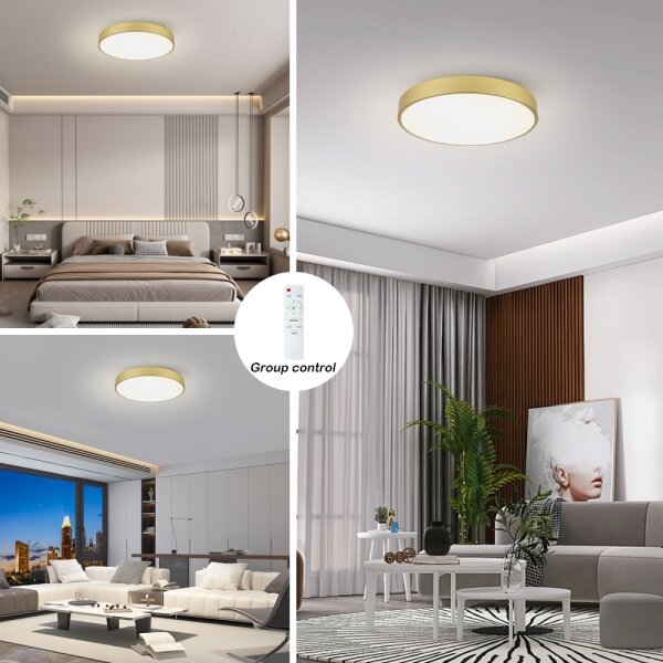 Brilagi - LED Stm. svítidlo POOL LED/60W/230V 3000-6000K pr. 60 cm zlatá + DO