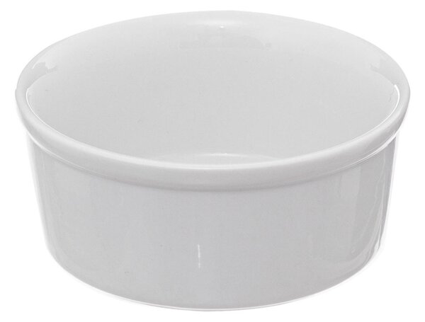 Servírovací set: 6 porcelánových misek + bambusový tác