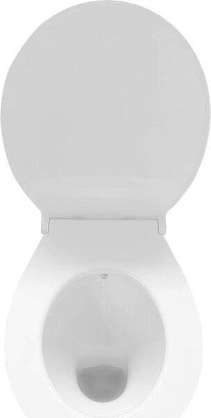 Podlahové WC Bidet Taharet Podstavec pro vypouštění WC Aquablue s nádržkou a víkem