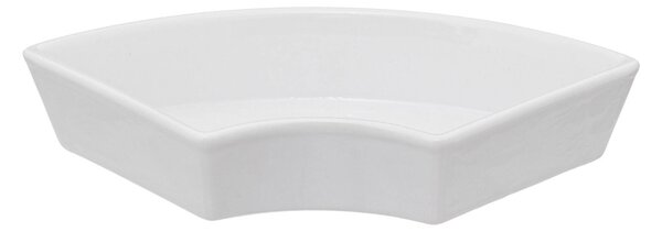 Servírovací set: 6 porcelánových misek + bambusový tác
