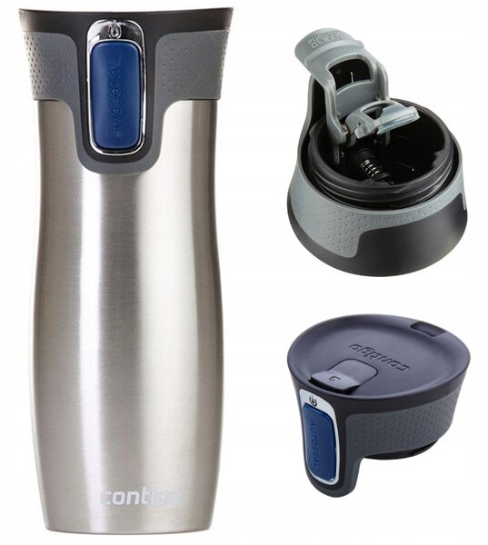 Termohrnek Contigo West Loop 2.0 stříbrný 470 ml