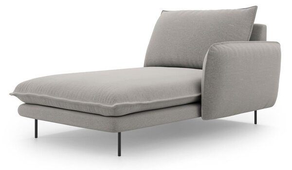 Světle šedá lenoška Cosmopolitan Design Vienna, pravý roh