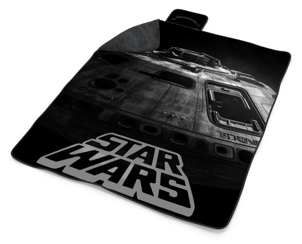 Sablio Plážová deka Star Wars Vesmírná loď: 200x140 cm