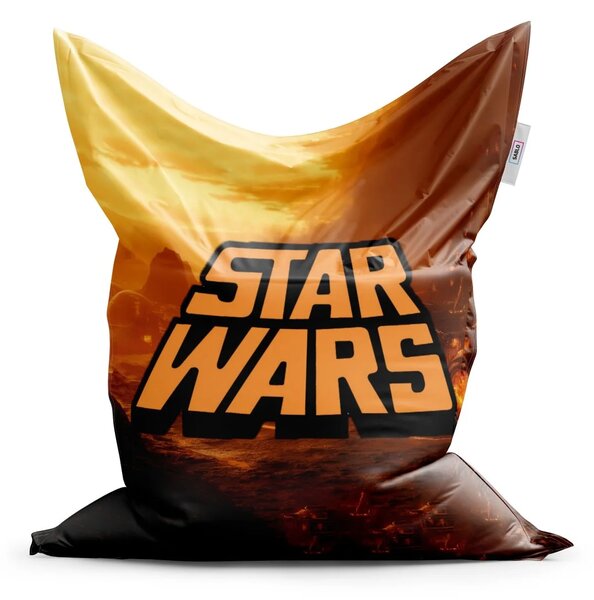 Sablio Sedací vak Star Wars Lávová planeta - 150x100 cm