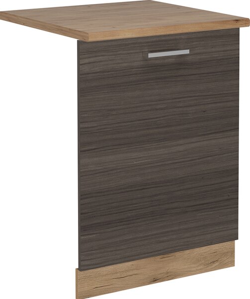 Čelní panel myčky Vicco R-Line Ušlechtilá šedá 60 cm , PD Dub, Model 55056