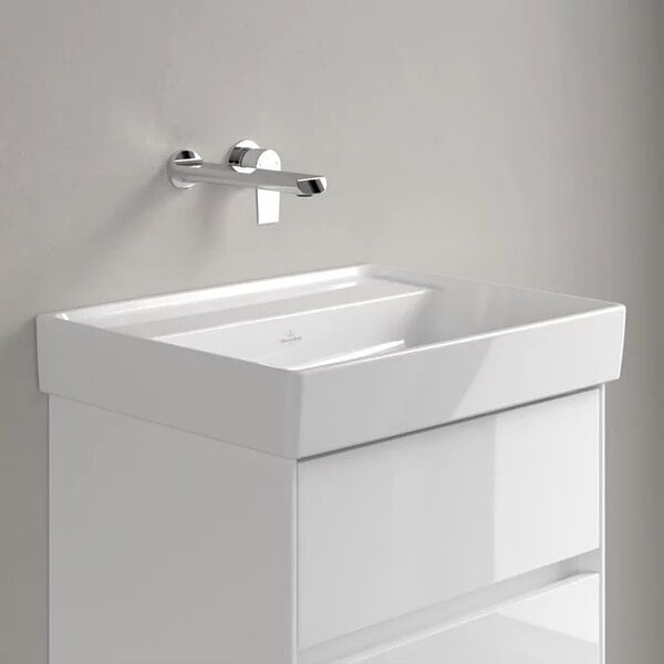 Villeroy & Boch fienro umyvadlo 55x44 cm obdélníkový klasický-nábytkový bílá lesk 4A3358R1