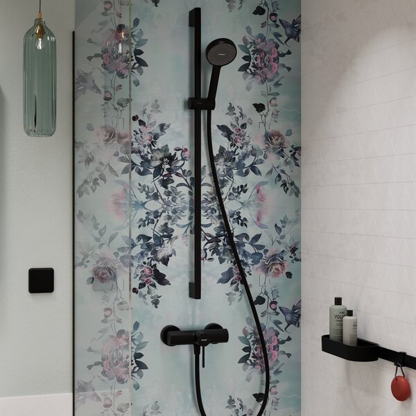 Hansgrohe Activera Select S sprchová sada na stěnu černá 28046670