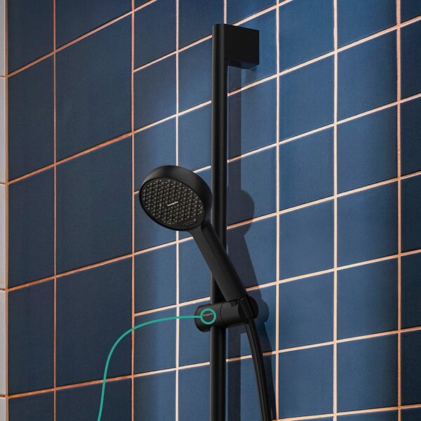 Hansgrohe Activera Select S sprchová sada na stěnu černá 28044670