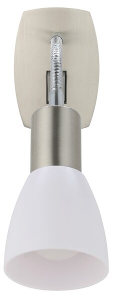 Eglo 902367 - Nástěnná lampička do zásuvky DAKAR 3 1xE14/5W/230V matný chrom