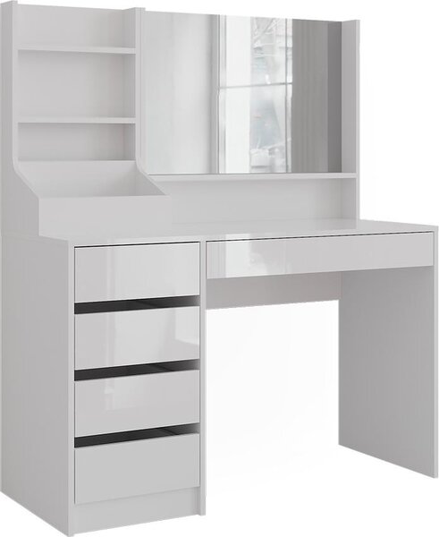 Toaletní stolek Vicco Sherry Bílá/bílý vysoký lesk 119.8 cm #VALUE!, Model 57610