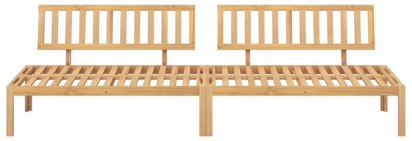 Zahradní středové pohovky z palet 2 ks masivní akáciové dřevo 3209307