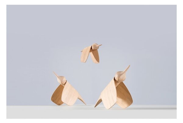 Soška z dubového dřeva (výška 11,5 cm) Tica – Gazzda