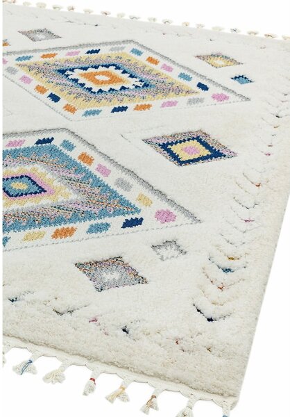 Béžový koberec Asiatic Carpets Rhombus, 120 x 170 cm