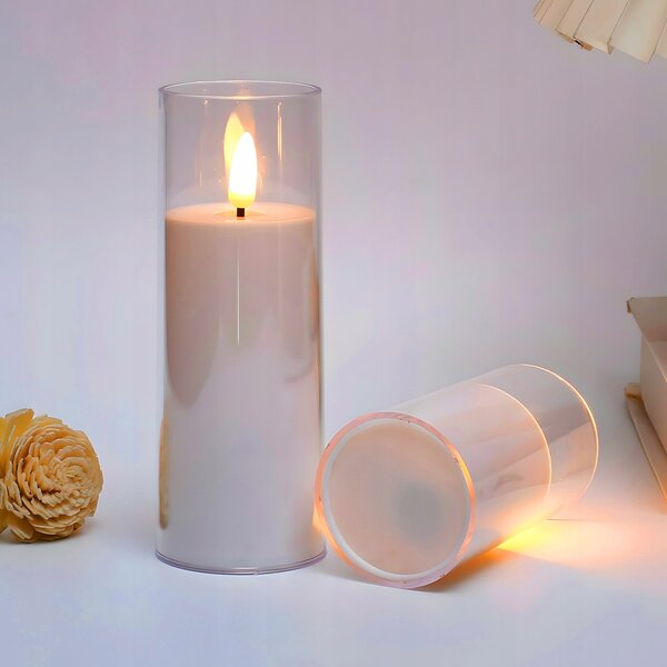 Náplň do hřbitovních svíček Maxsell LED 12 ks 15 cm