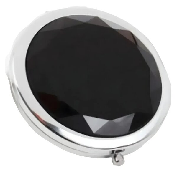 Gaira® Kosmetické zrcátko Crystal 7723, Barva černá