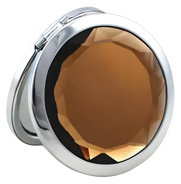 Gaira® Kosmetické zrcátko Crystal 7723, Barva černá