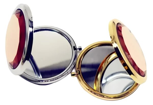 Gaira® Kosmetické zrcátko Crystal 7722, Barva modrá