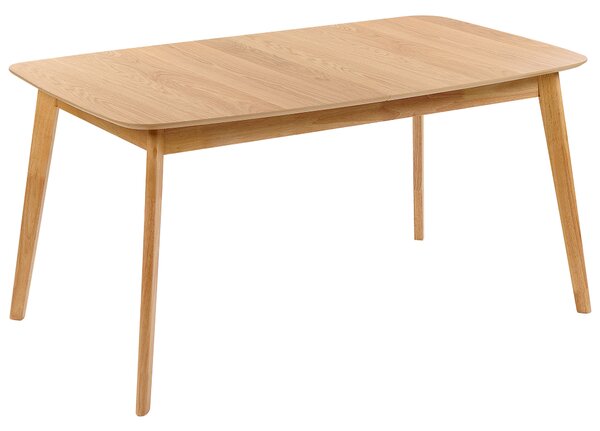 Rozkládací jídelní stůl MADOX Světlý dub 150/190 cm 90 cm