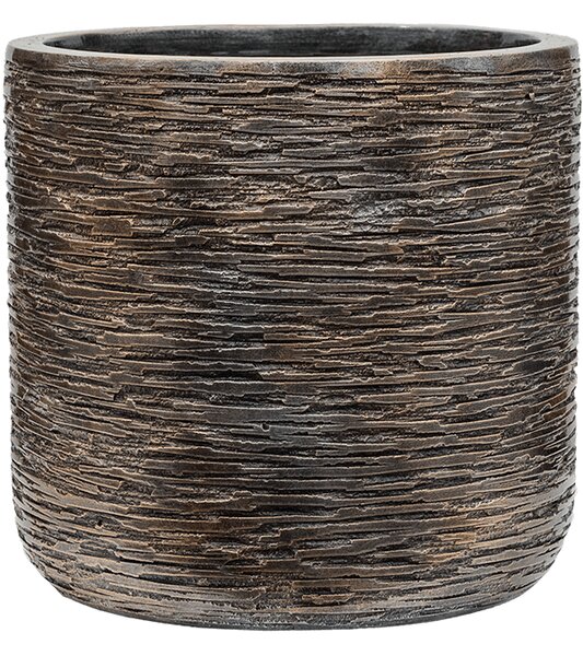 Obal Luxe Lite Universe Wrinkle - Cylinder bronzová, průměr 33 cm