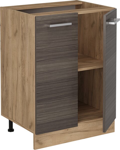Spodní skříňka kuchyňské linky Vicco R-Line Ušlechtilá šedá 60 cm bez pracovní desky, Model 54142