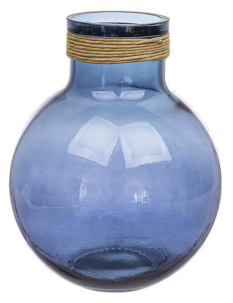 Váza tangaro 34.5 cm modrá