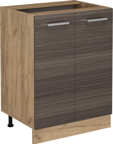 Spodní skříňka kuchyňské linky Vicco R-Line Ušlechtilá šedá 60 cm bez pracovní desky, Model 54142