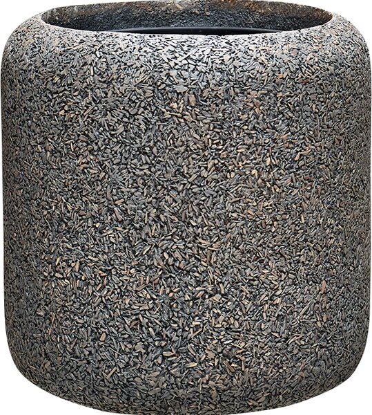 Obal Naturescast - Cylinder šedá s vnitřní vložkou, průměr 33 cm