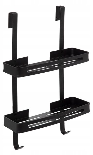 Koupelnový regál 5five Simply Smart černý 16 x 32,5 x 60 cm