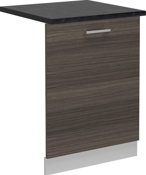 Čelní panel myčky Vicco R-Line Ušlechtilá šedá 60 cm , PD Antracit, Model 55000