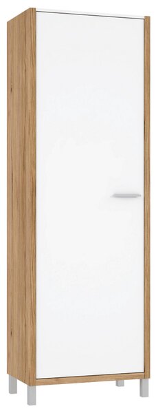 SKŘÍŇ NA ODĚV, bílá, barvy dubu, 66,4/200,6/41,5 cm MID.YOU - Online Only šatny & botníky, Online Only