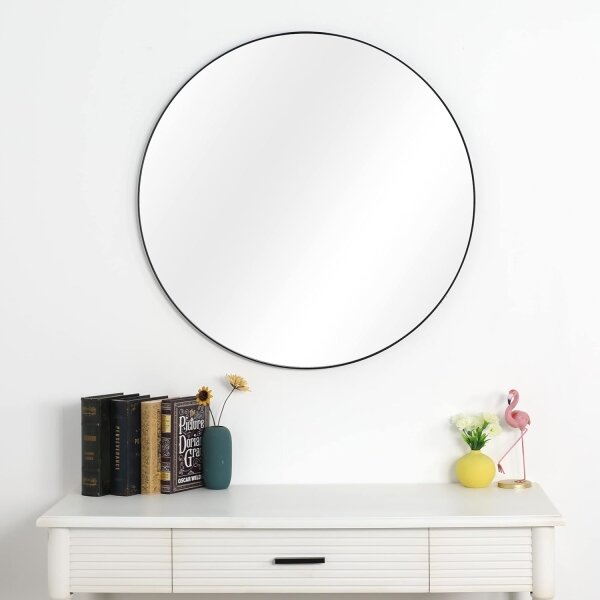 Nástěnné zrcadlo pr. 81 cm