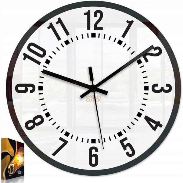 Nástěnné hodiny ModernClock vícebarevné 30 cm