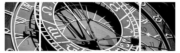 Obraz - Astronomické hodiny, Praha, Česká Republika (170x50 cm)