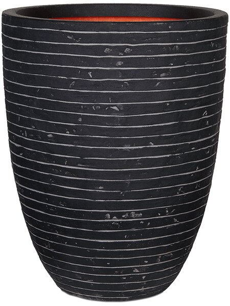 Obal Nature Row NL - Vase Elegant Low Anthracite, průměr 46 cm