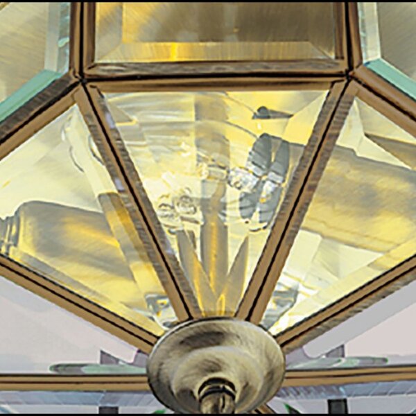 Searchlight 8235AB Stropní stylové svítidlo PISA patina