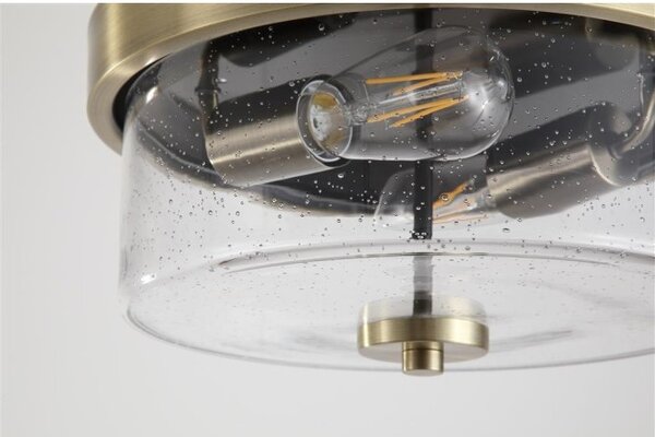 Searchlight 66210-2AB Stropní koupelnové svítidlo PRESTON patina IP44