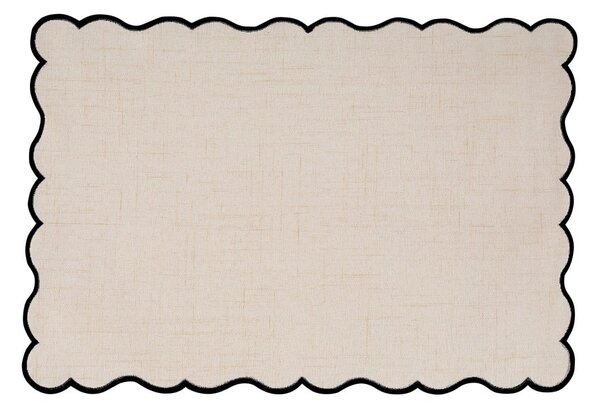 Prostírání s příměsí lnu 30x43 cm Noura – Tiseco Home Studio