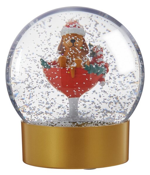 CELEBRATE X-MAS Sněhová koule pes 11 cm