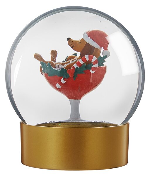 CELEBRATE X-MAS Sněhová koule pes 11 cm